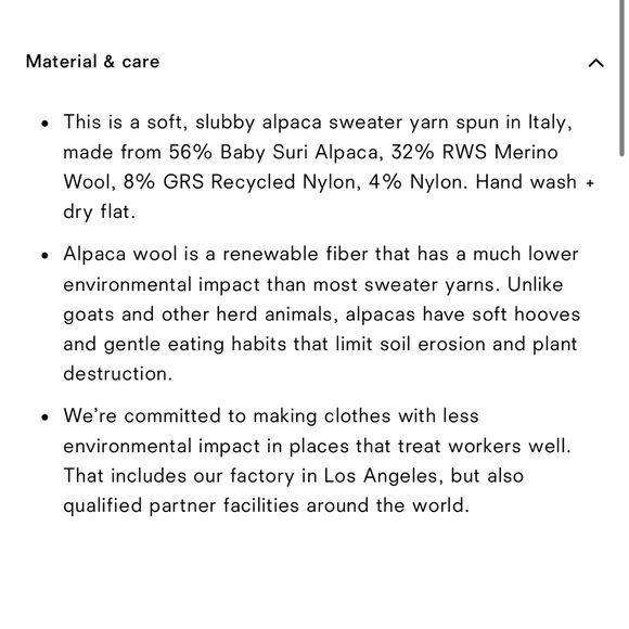 Reformation Lue
Boyfriend Cardigan Blue -
Size S - Picture 6 of 10